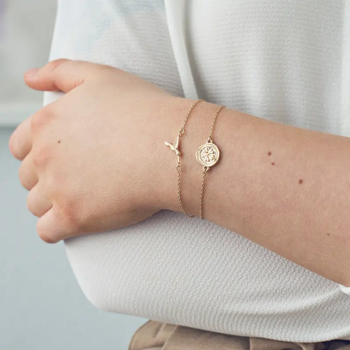 Bracelet Clover Plate Gold