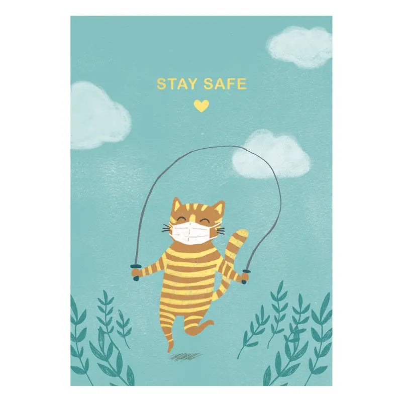 Stay Safe Postcard