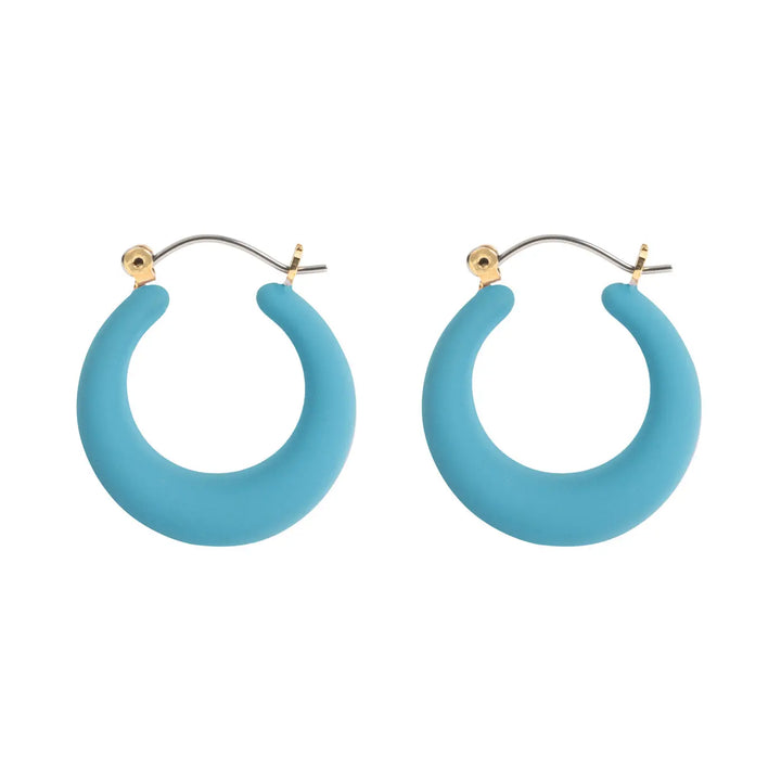 Donna - Plastic Hoop Earring