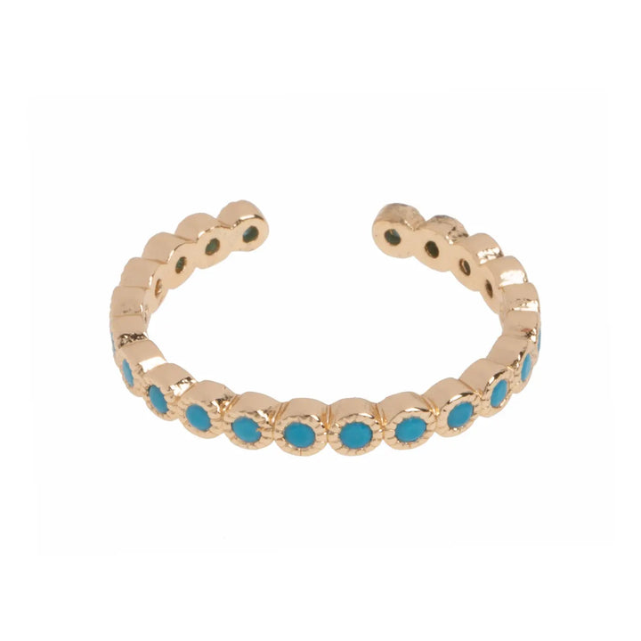Riya - Anillo Turquesa Oriental