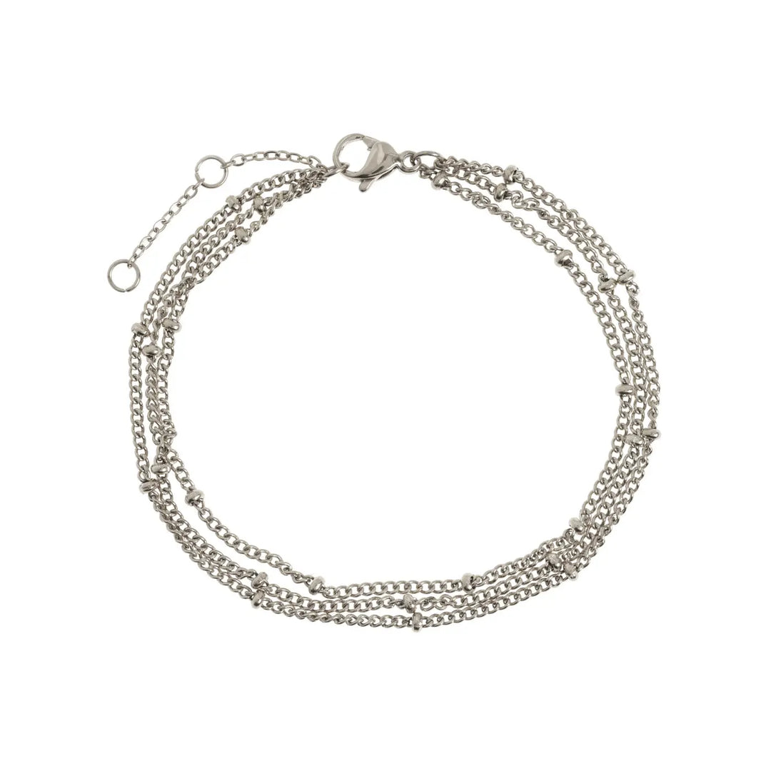 Mika - Triple Chain Bracelet Stainless Steel